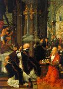 Isenbrandt, Adriaen The Mass of St. Gregory oil